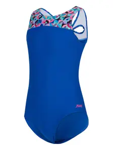 Display front view 4 of Product detail - Girls Rhythm Infinity Back Swimsuit RHYF