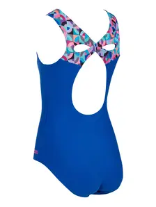 Display front view 5 of Product detail - Girls Rhythm Infinity Back Swimsuit RHYF