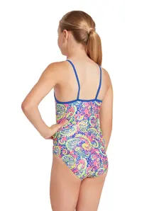 Display front view 2 of Product detail - Girls Citrus Classicback Swimsuit CTRF