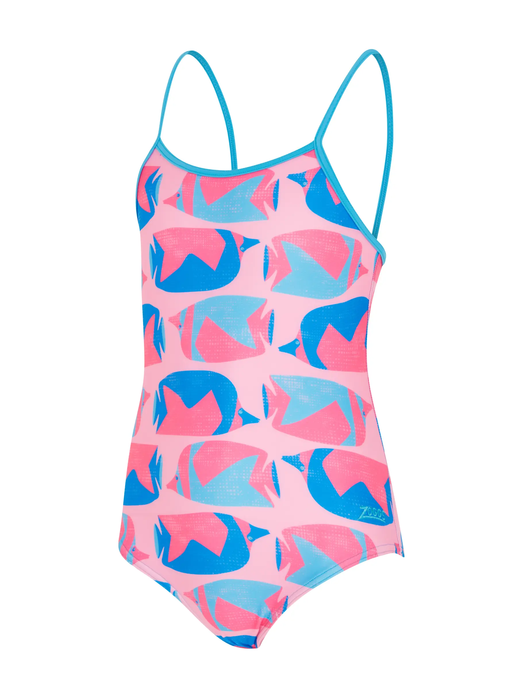 Sale, view full size image of Front view of Product detail - Fish Pond Classicback Grils Swimsuit FIPF