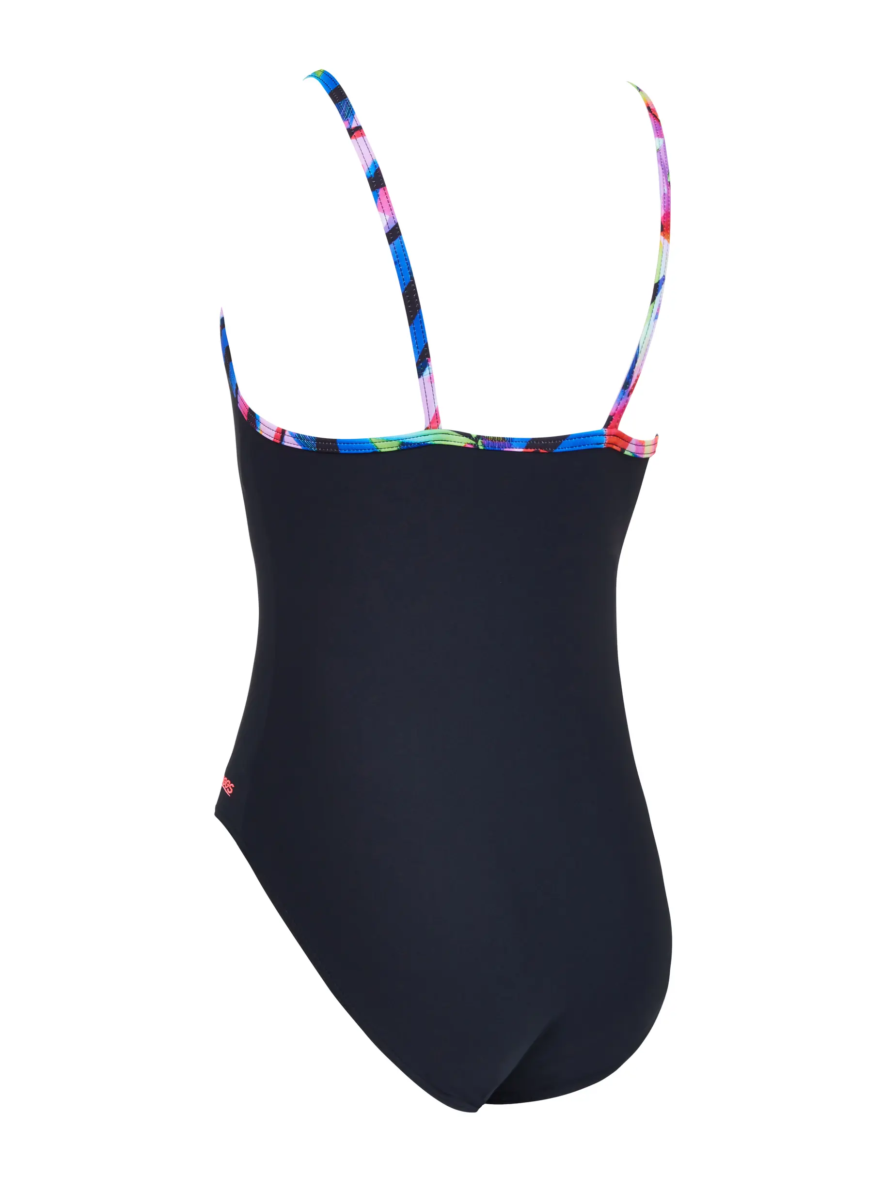Out of Stock,Sale, Ansicht Großes Bild der Vorderseite Product detail - Girls Rainbow Palms Classicback Swimsuit RNPF