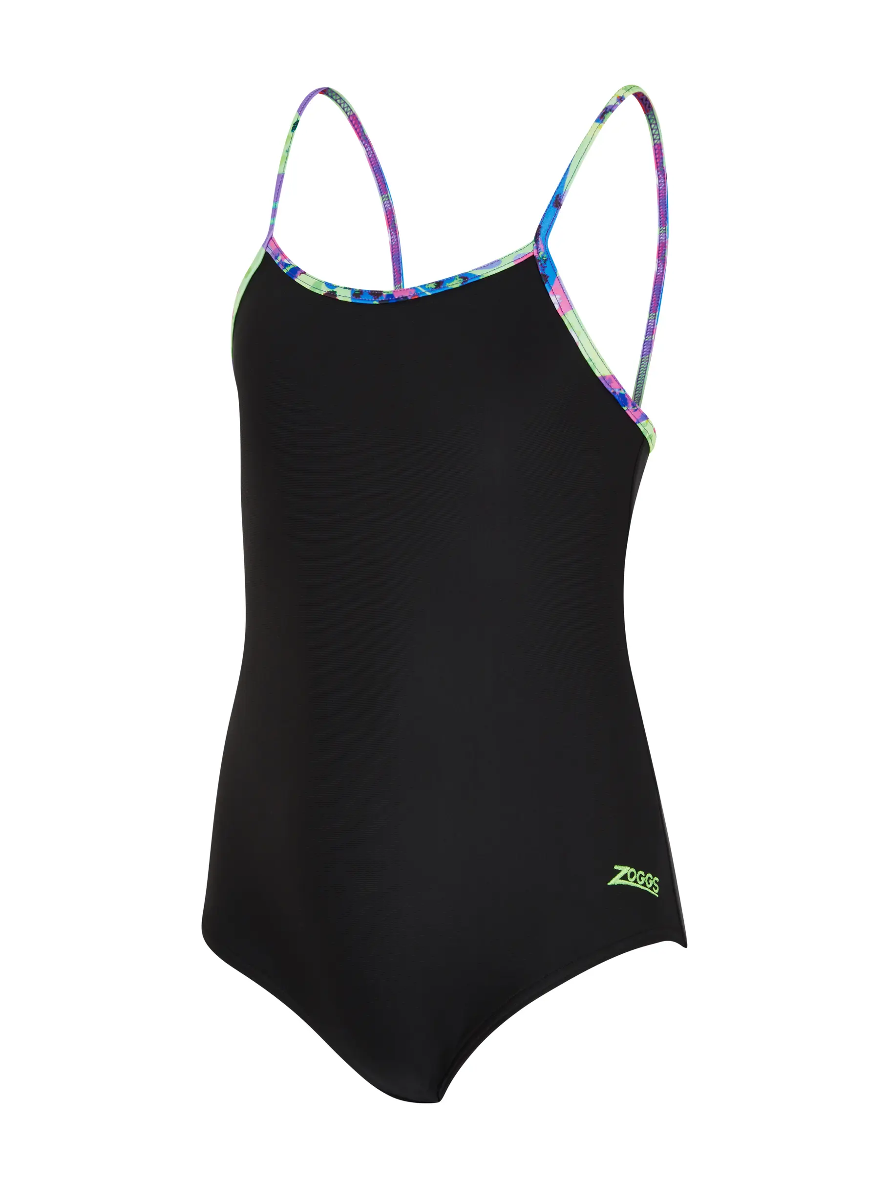 New, view full size image of Front view of Product detail - Sea Petal Classicback Girls Swimsuit SEPF