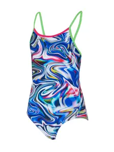 Display front view 1 of Product detail - Girls Crazy Wash Starback Swimsuit CRAF