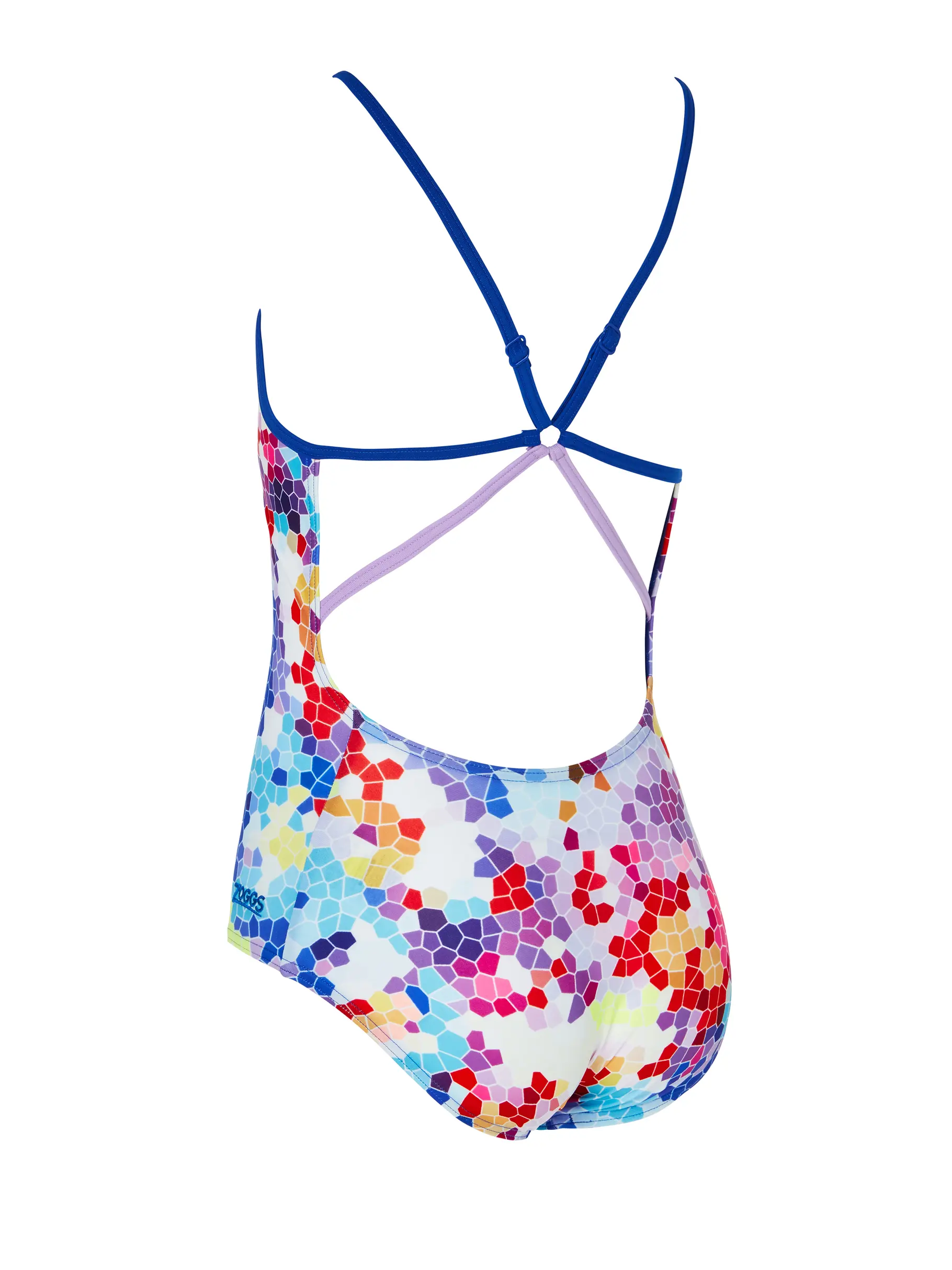 Sale,Clearance, view full size image of Front view of Product detail - Girls Jigsaw Starback Swimsuit JGSF