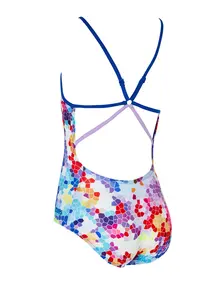 Display front view 5 of Product detail - Girls Jigsaw Starback Swimsuit JGSF