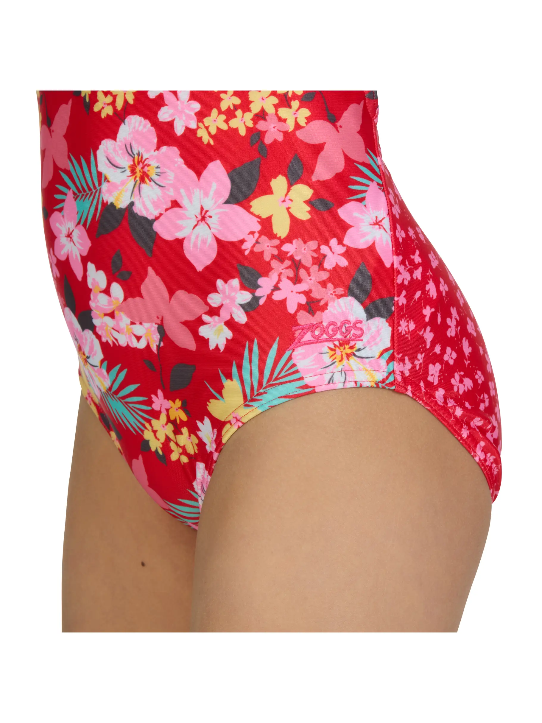 New, view full size image of Front view of Product detail - Junior Girls Palm Spring Starback Swimsuit PASF