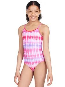 Display front view 3 of Product detail - Girls Sunset Haze Starback One Piece Swimsuit SNSF