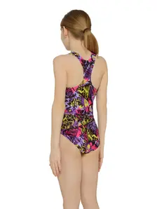 Display front view 2 of Product detail - Junior Girls Heartbreaker Sonic Back Swimsuit HEAF