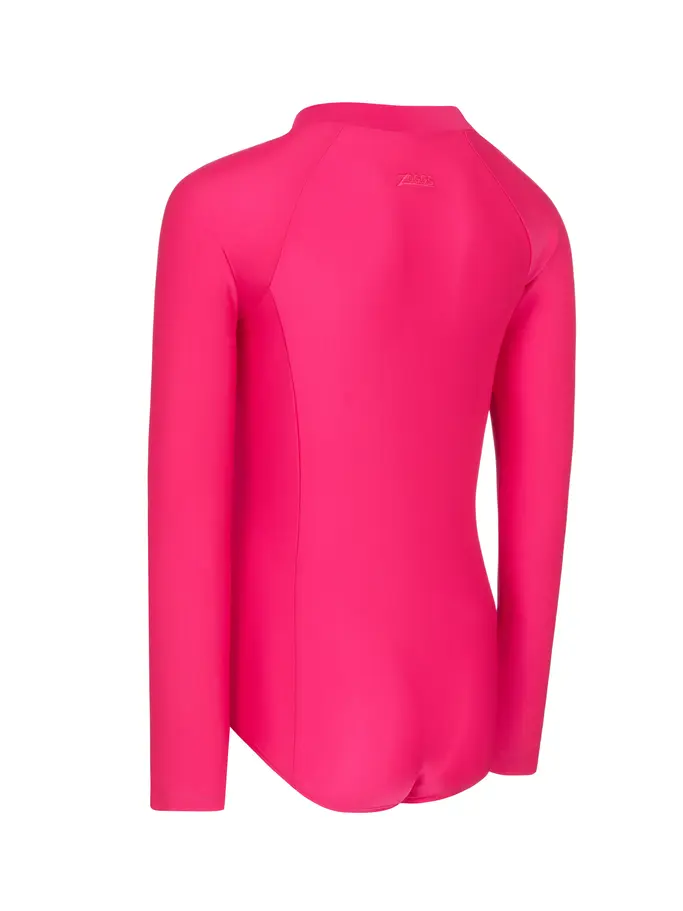 Sale,Clearance, view full size image of Front view of Product detail - Junior Girls Waikiki Paddle Suit WAIF
