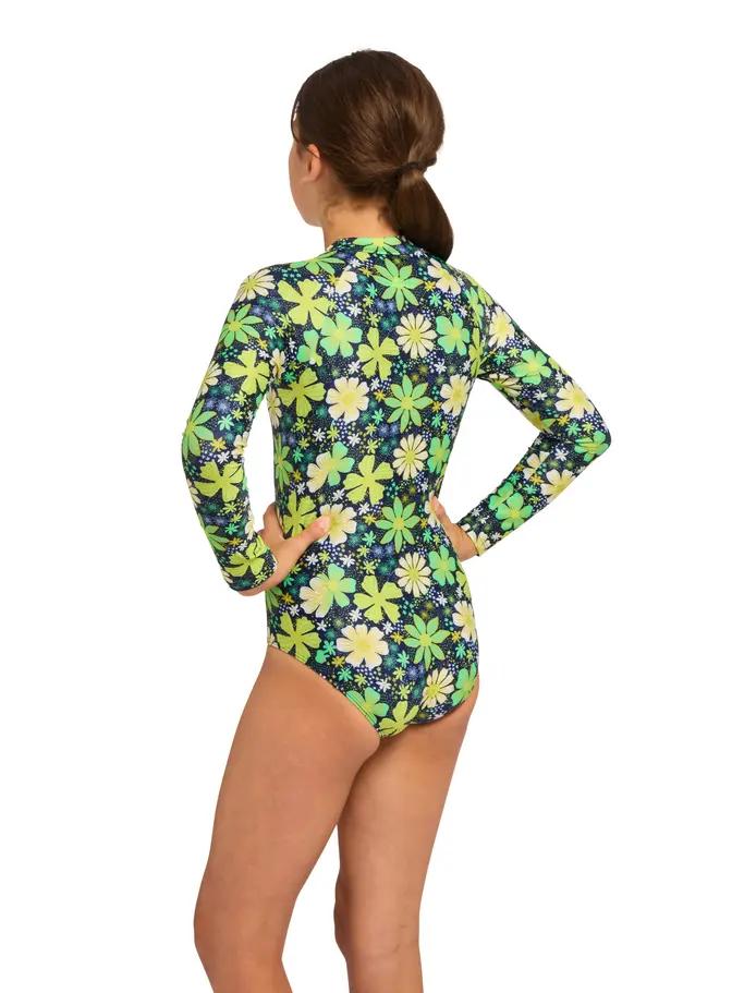 New, view full size image of Front view of Product detail - Junior Girls Boho Magic Paddle Suit BOMA