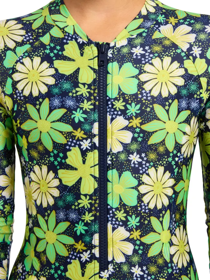 New, view full size image of Front view of Product detail - Junior Girls Boho Magic Paddle Suit BOMA