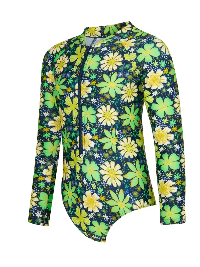 New, view full size image of Front view of Product detail - Junior Girls Boho Magic Paddle Suit BOMA