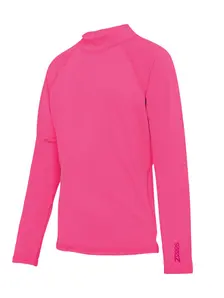 Display front view 1 of Product detail - Bells Long Sleeve Sun Top pink