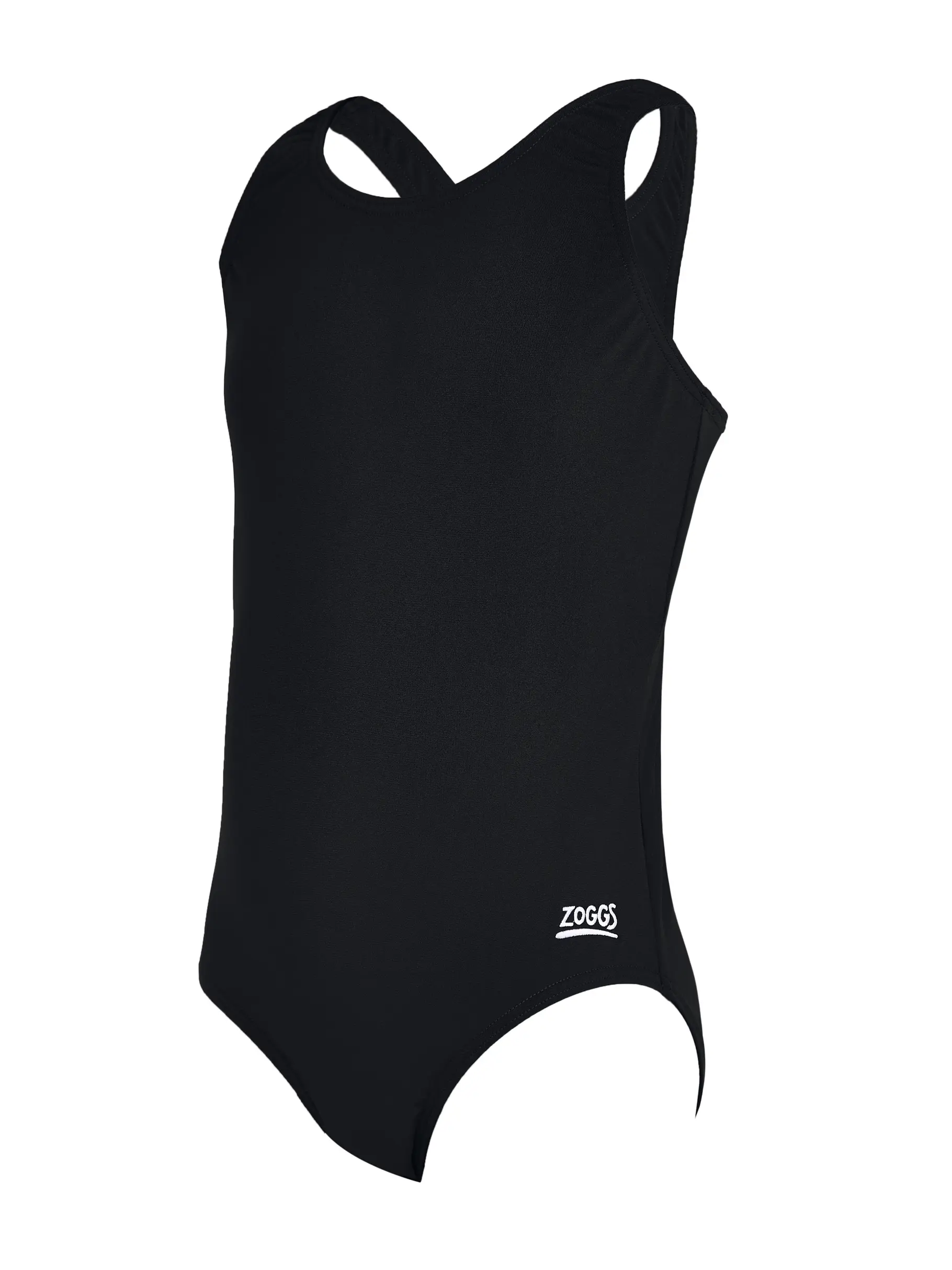, visualizzare l'immagine full size della vista frontale di Product detail - Girls Cottesloe Sportsback One Piece Swimsuit black