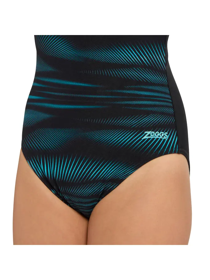 New, view full size image of Front view of Product detail - Junior Girls Extender Sprintback Swimsuit EXLF
