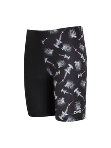 Display front view 1 of Product detail - Boys Aquaray Mid length Swimming Jammer AQRY