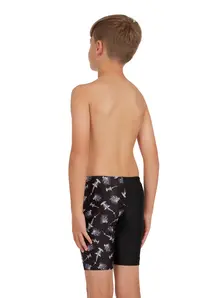 Display front view 3 of Product detail - Boys Aquaray Mid length Swimming Jammer AQRY
