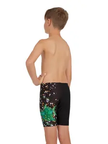 Display front view 3 of Product detail - Boys Crocosaurus Mid length Swimming Jammer CCRS