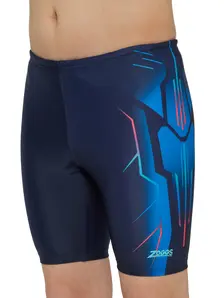 Display front view 4 of Product detail - Boys Combat Mid length Swimming Jammer COMB