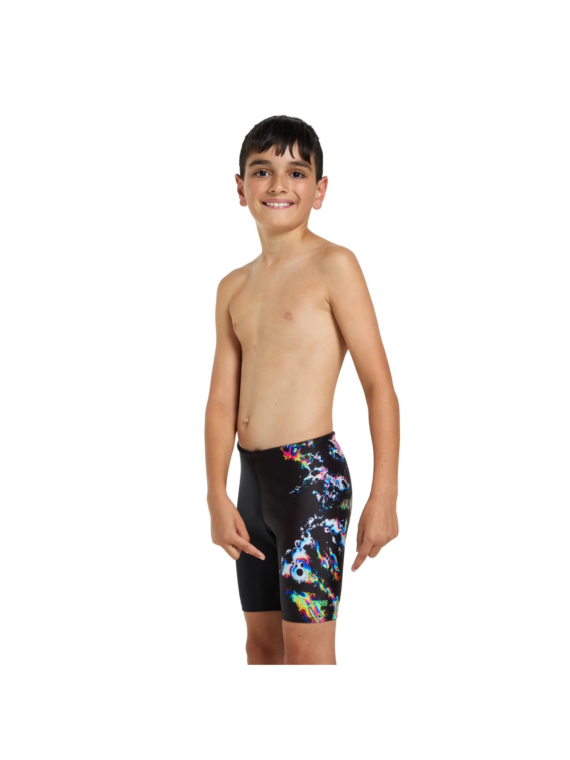 , view full size image of Front view of Product detail - Junior Boys Crumble Mid Jammer CRUM