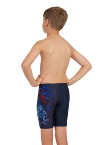 Display front view 3 of Product detail - Boys Dinobot Mid length Swimming Jammer DNBT