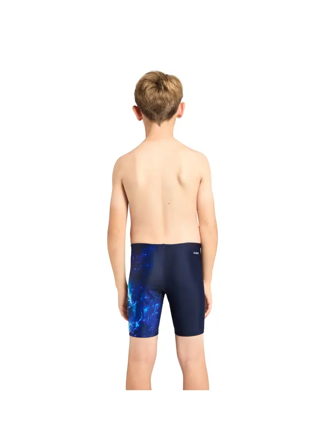 New, view full size image of Front view of Product detail - Junior Boys Electric Eel Mid Jammers ELEC