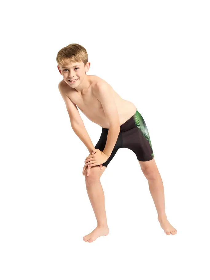 New, view full size image of Front view of Product detail - Junior Boys Flak Mid Jammers FLAK