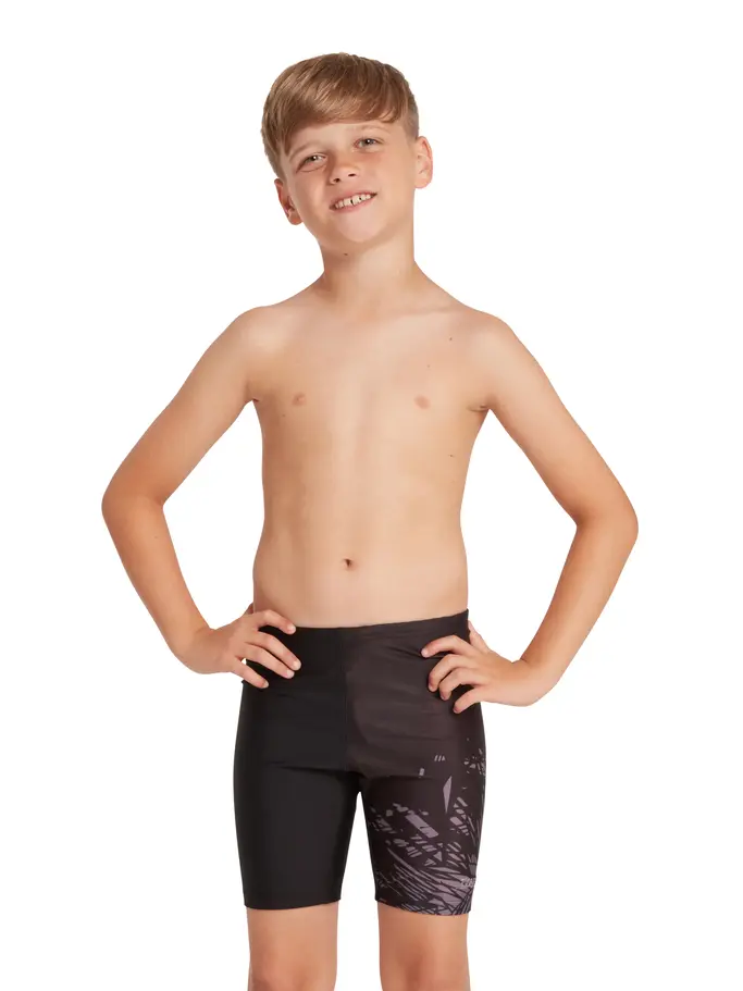 Latitude Print Mid length Swimming Jammer