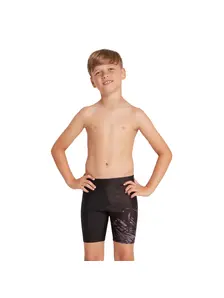 Display front view 2 of Product detail - Boys Latitude Print Mid length Swimming Jammer LTTD