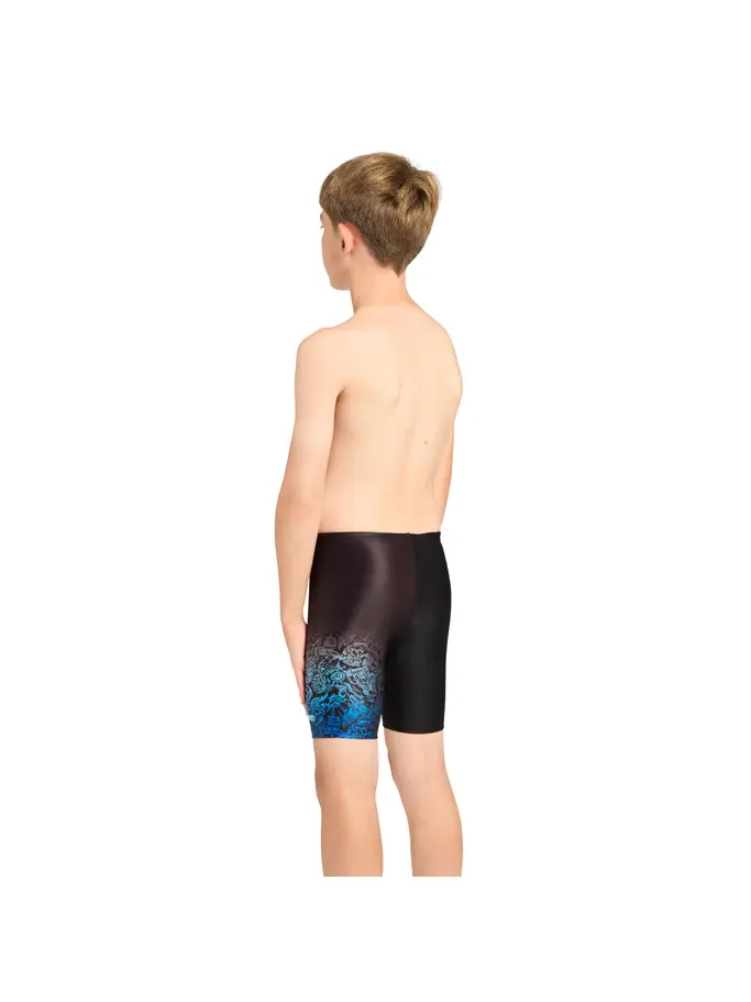 New, view full size image of Front view of Product detail - Junior Boys Rumble Mid Jammers RUBL