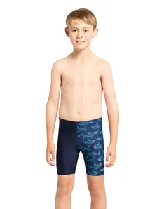 Display front view 1 of Product detail - Junior Boys Sharkonator Mid Jammers SHKT