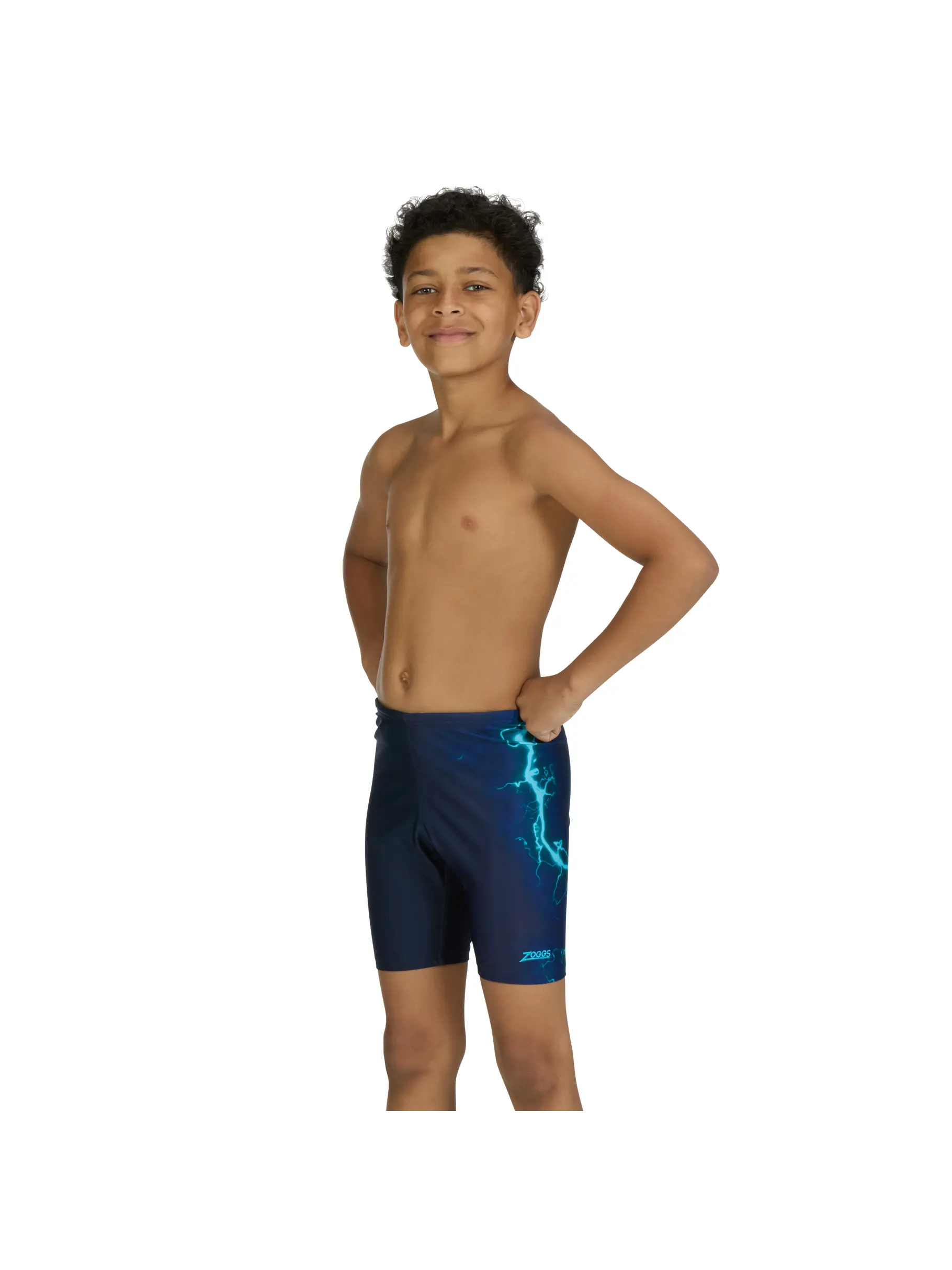 New, view full size image of Front view of Product detail - Junior Boys Spotlight Mid Jammer SPOT