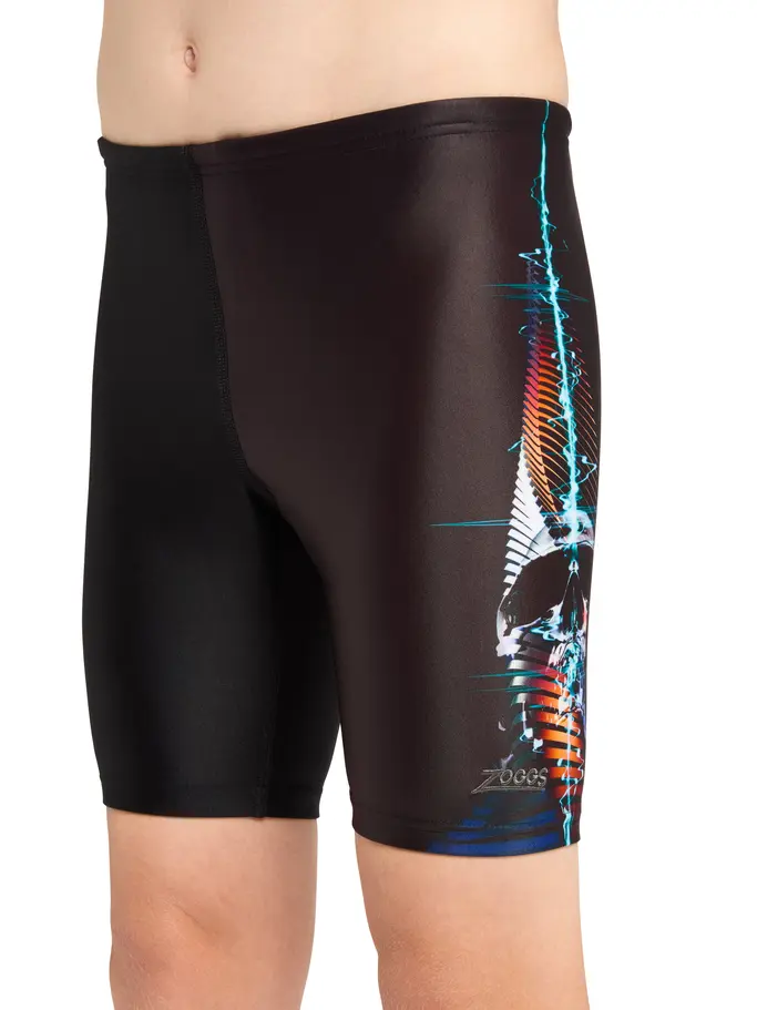 New, view full size image of Front view of Product detail - Junior Boys Space Raider Mid Jammers SPRA