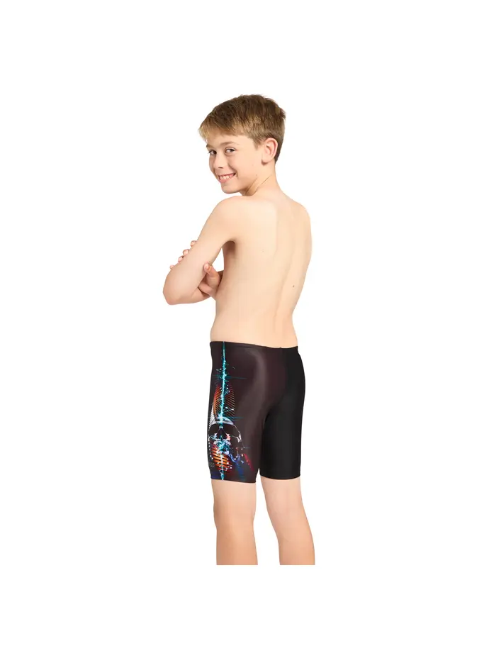 New, view full size image of Front view of Product detail - Junior Boys Space Raider Mid Jammers SPRA