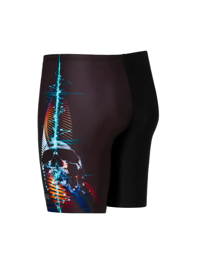 New, view full size image of Front view of Product detail - Junior Boys Space Raider Mid Jammers SPRA