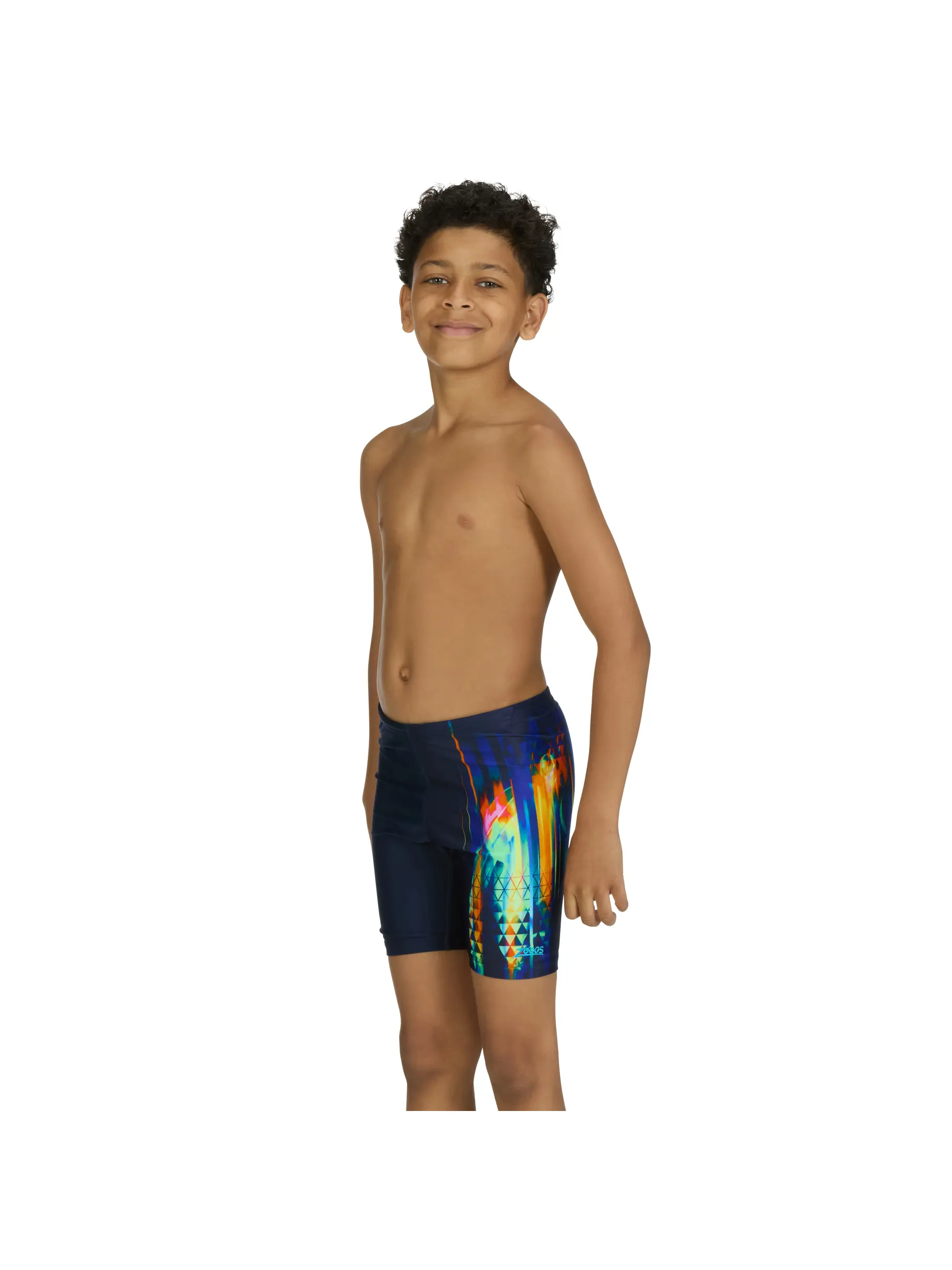 Sale,Clearance, view full size image of Front view of Product detail - Junior Boys Triburst Mid Jammer TRIB