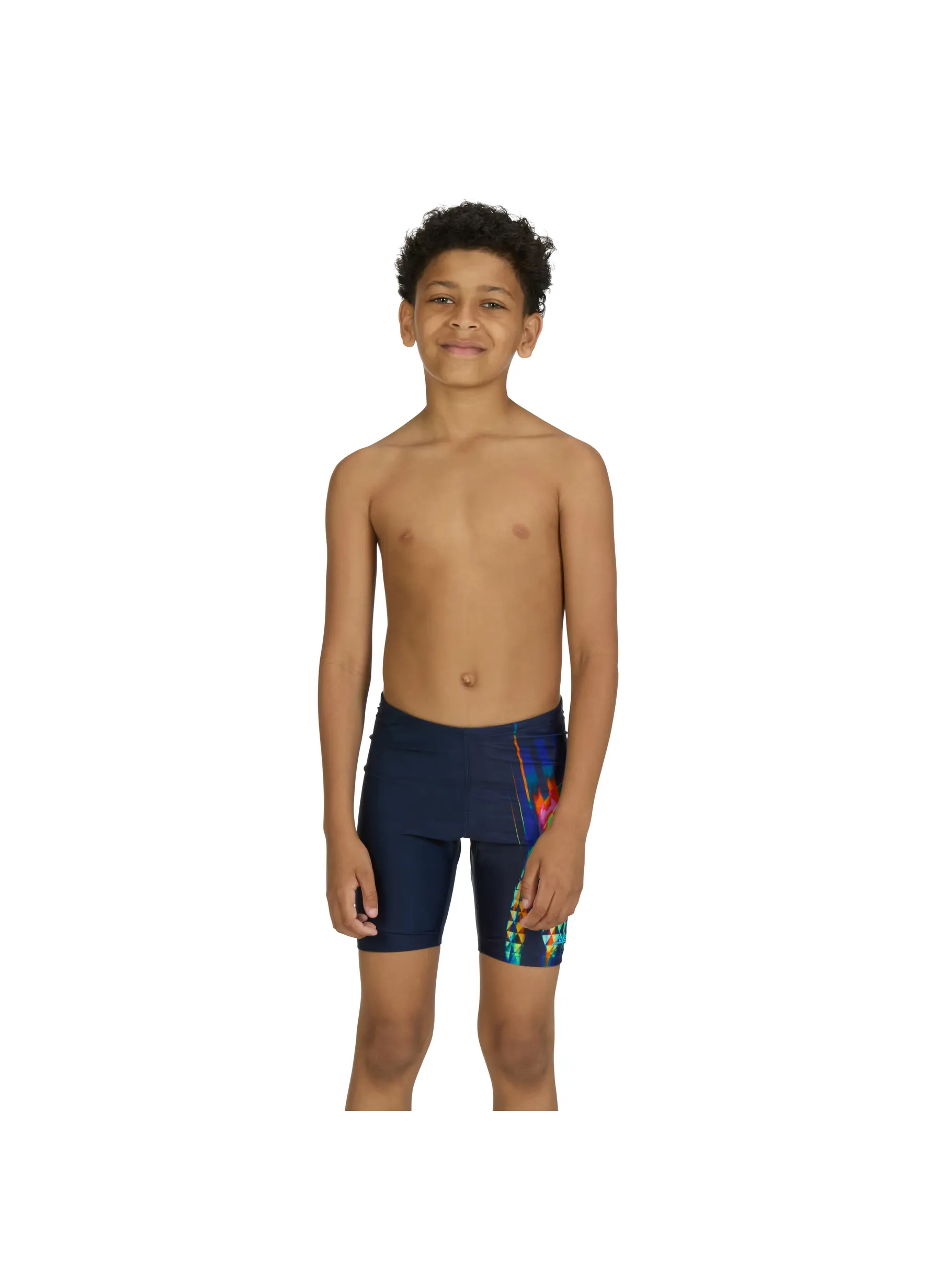 Sale,Clearance, view full size image of Front view of Product detail - Junior Boys Triburst Mid Jammer TRIB