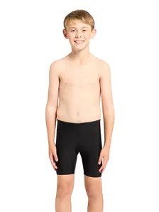 Display front view 1 of Product detail - Junior Boys Mettle Black Cruise Mid Jammers MEBK