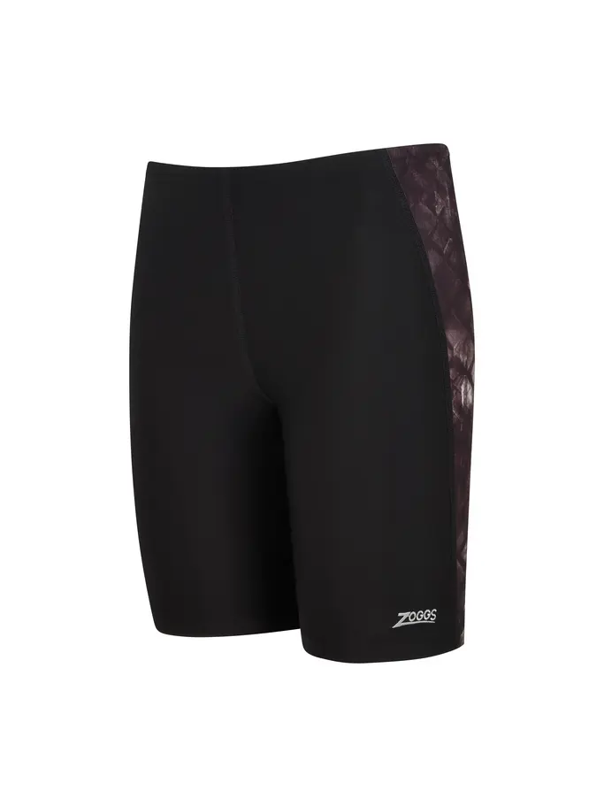 New, view full size image of Front view of Product detail - Junior Boys Mettle Black Cruise Mid Jammers MEBK