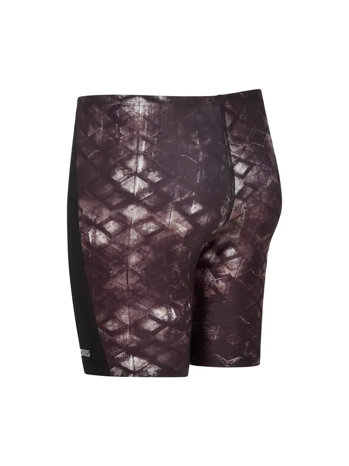 New, view full size image of Front view of Product detail - Junior Boys Mettle Black Cruise Mid Jammers MEBK
