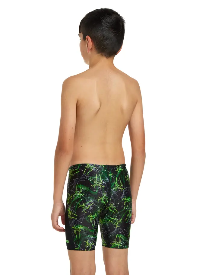 Sale,Clearance, view full size image of Front view of Product detail - Junior Boys Spike Green Cruise Mid Jammer SPKG