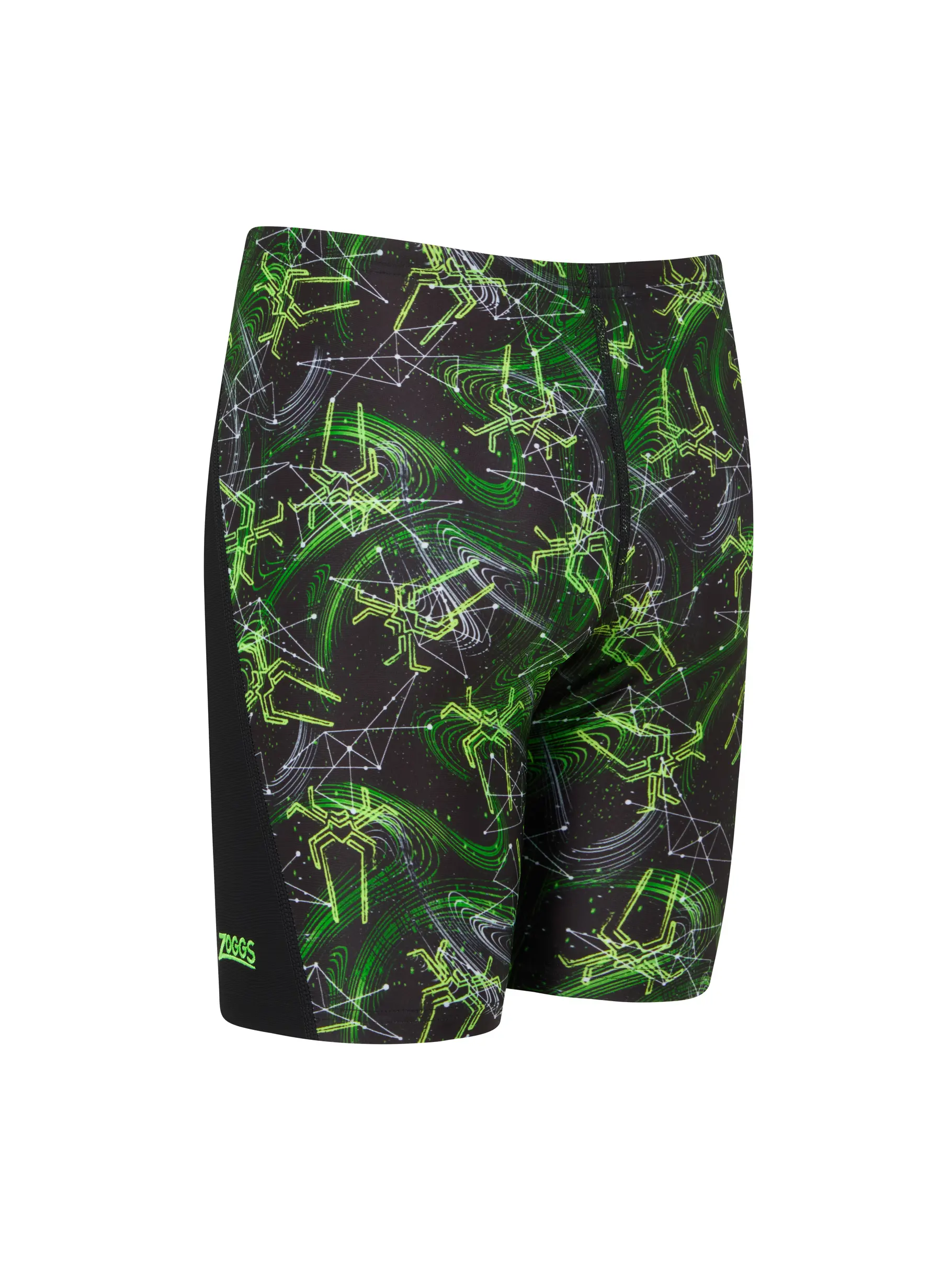 Sale,Clearance, view full size image of Front view of Product detail - Junior Boys Spike Green Cruise Mid Jammer SPKG