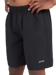 Display front view 4 of Product detail - Boys Penrith 15 Inch Length Shorts - Ecodura black