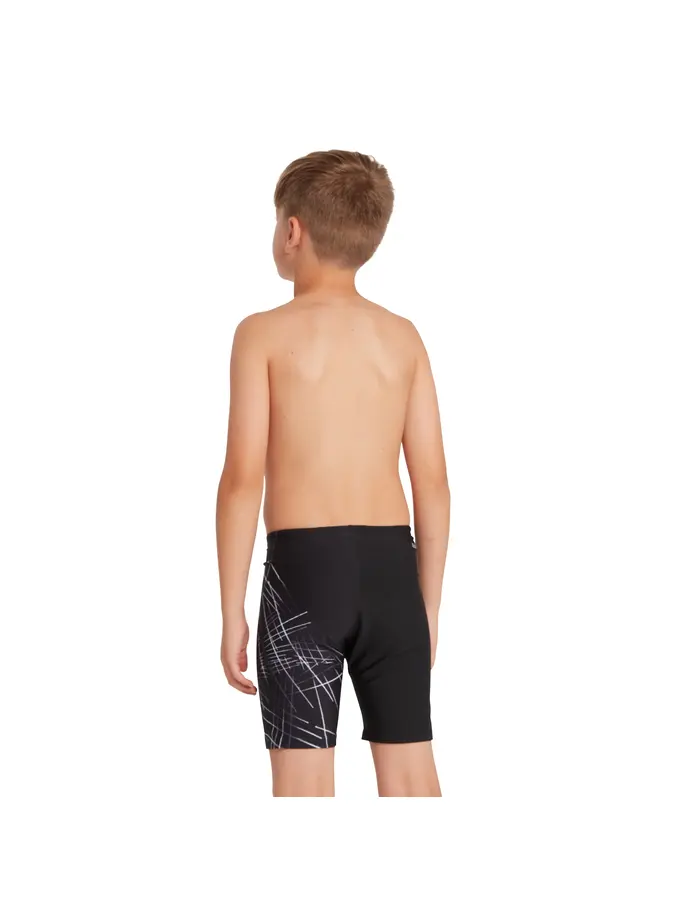 Sale, view full size image of Front view of Product detail - Boys Etch Mid Jammer black
