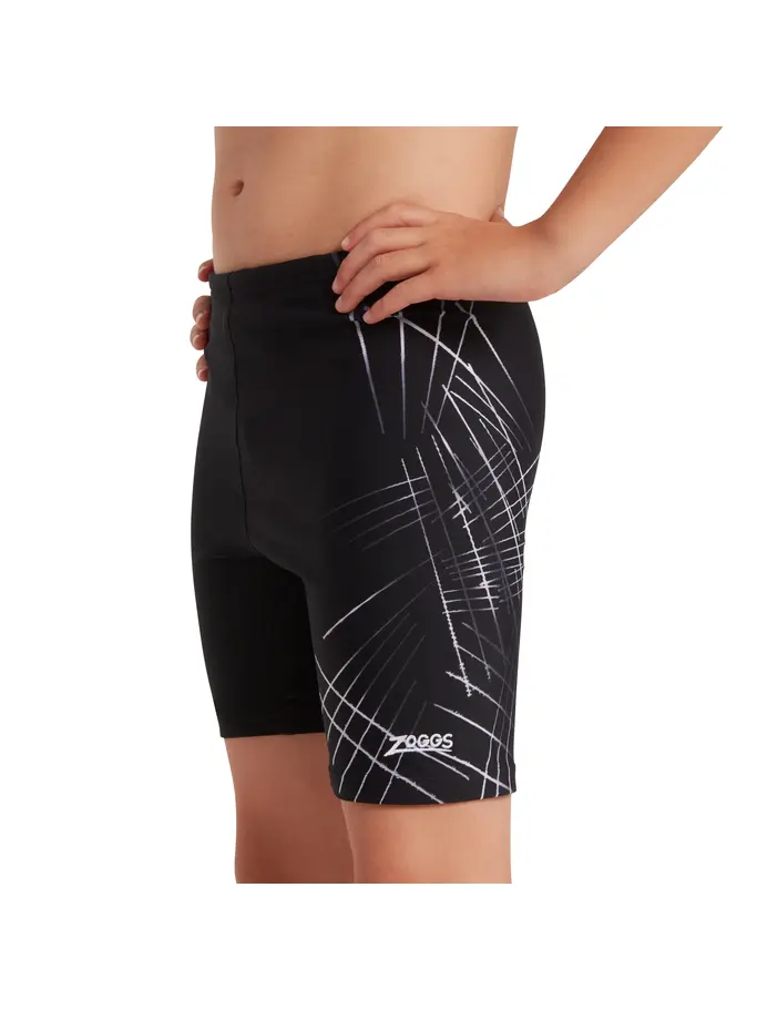 Sale, view full size image of Front view of Product detail - Boys Etch Mid Jammer black