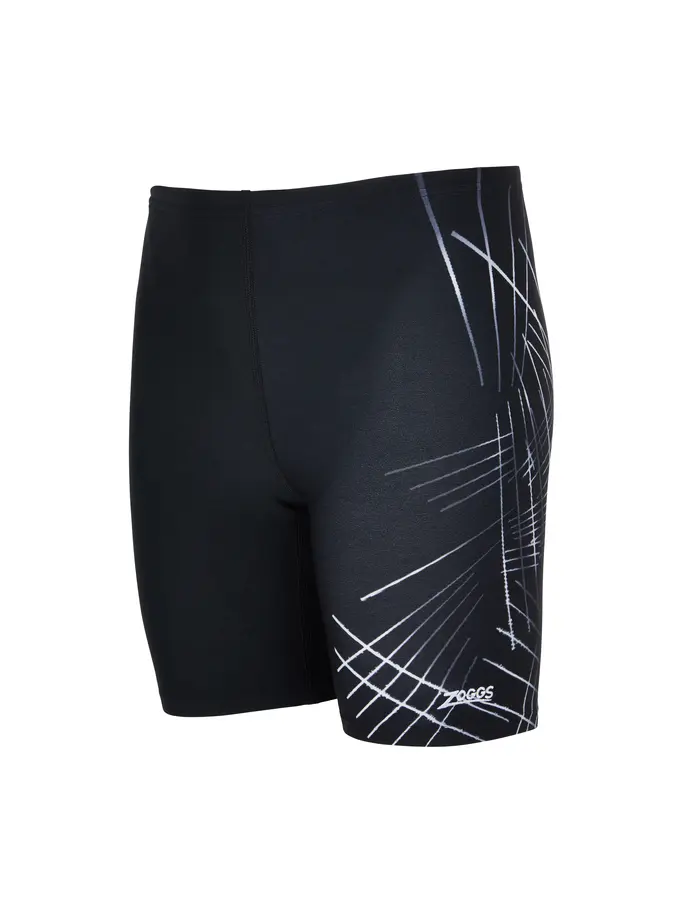 Sale, view full size image of Front view of Product detail - Boys Etch Mid Jammer black