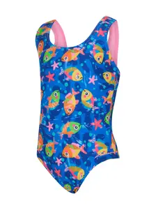 Display front view 4 of Product detail - Girls Java Fish Actionback Swimsuit JAFI