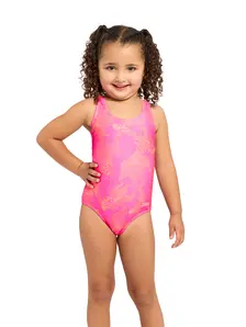 Display front view 1 of Product detail - Girls Koi Actionback Swimsuit KOPK
