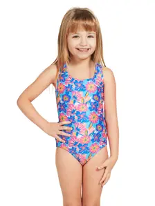 Display front view 2 of Product detail - Girls Lily Actionback One Piece lila