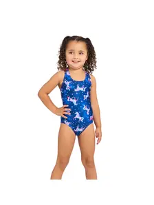 Display front view 6 of Product detail - Girls Pegaso Actionback Swimsuit PEGA